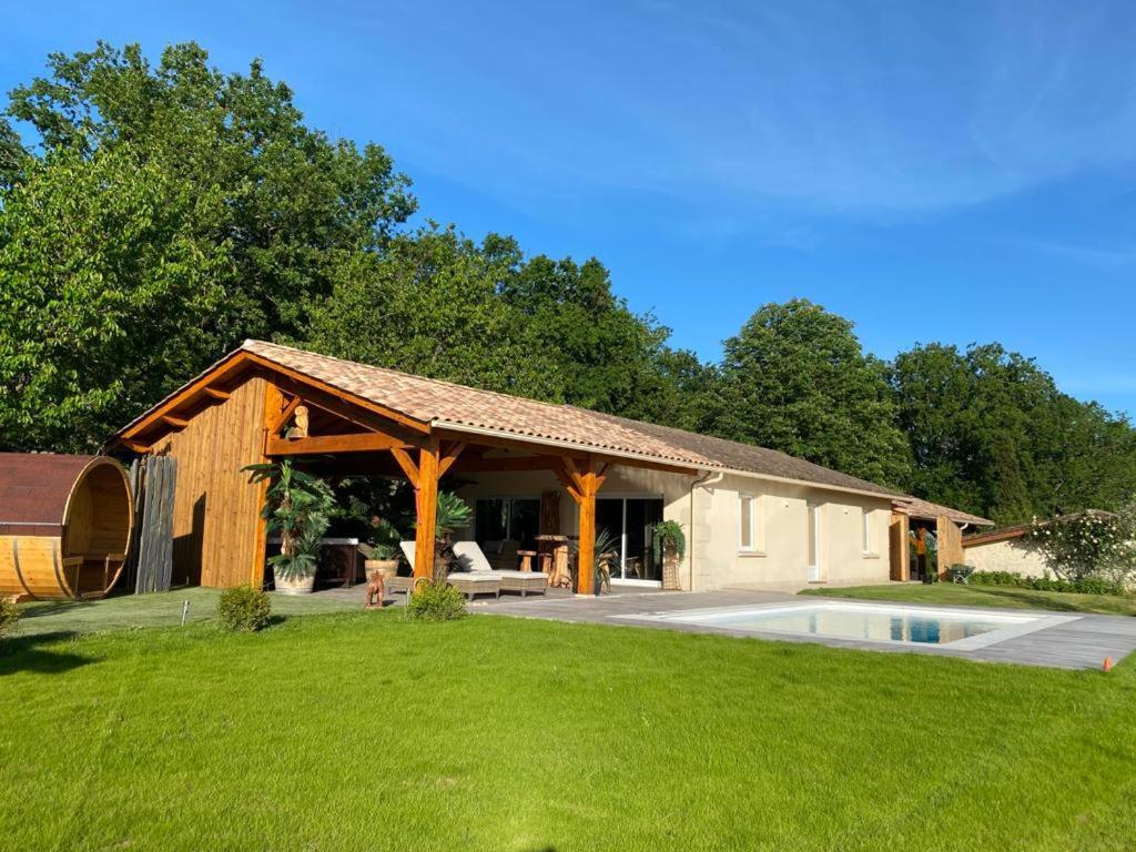 Le Refuge Des Epicuriens Vila Eymet Exterior foto