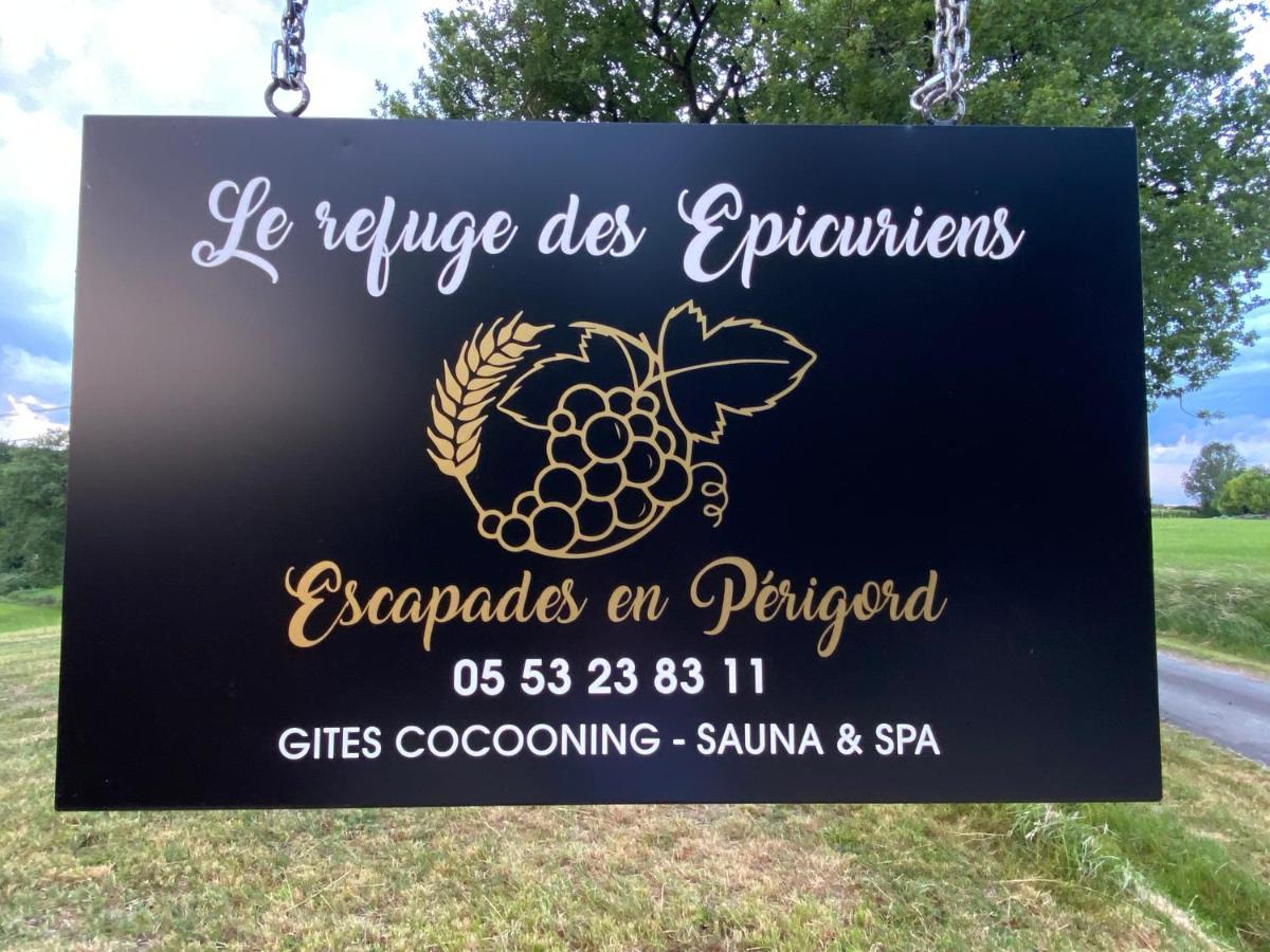 Le Refuge Des Epicuriens Vila Eymet Exterior foto