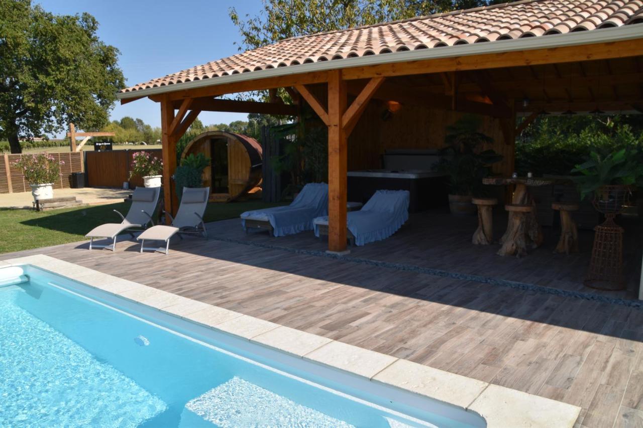 Le Refuge Des Epicuriens Vila Eymet Exterior foto
