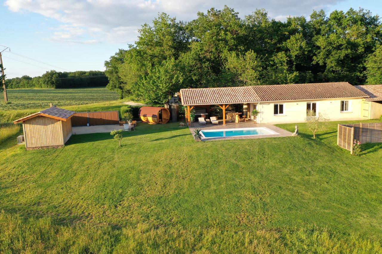 Le Refuge Des Epicuriens Vila Eymet Exterior foto