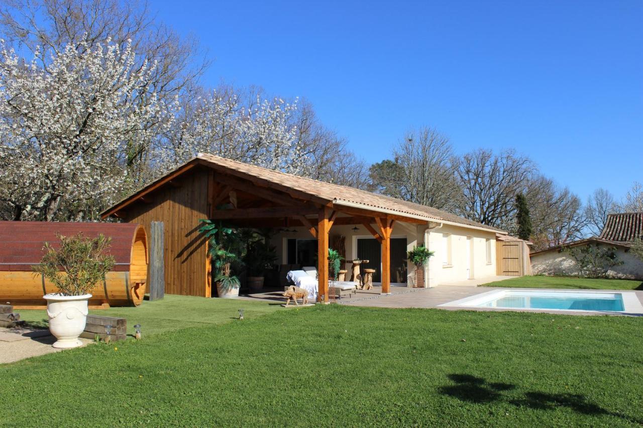 Le Refuge Des Epicuriens Vila Eymet Exterior foto
